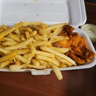 Wings and Fries