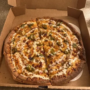 Buffalo Chicken Pizza