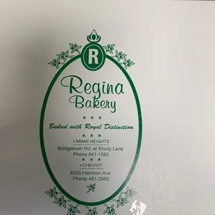 the front of the box