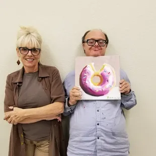 Regina, Donnie and Doughnut