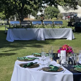 Wilton wedding guest tables