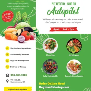 Put your healthy living on Autopilot!