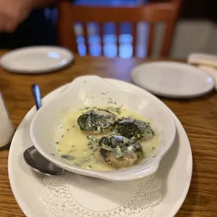 Stuffed mushrooms app.