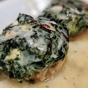 Stuffed Mushrooms! I could eat at least 2 plates of these!