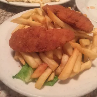 Kids Chicken Fingers with French Fries