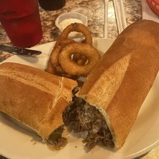 Cheese Steak Works Sandwich