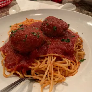 Spaghetti con Polpette