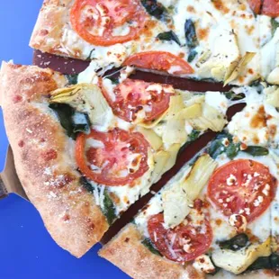 pizza, food