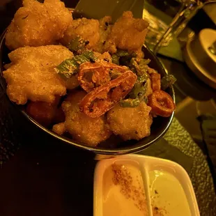 Shrimp fritters