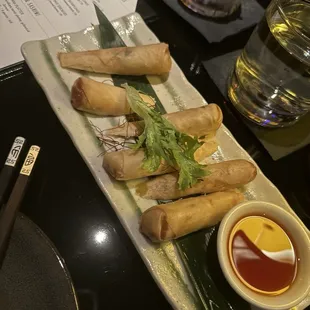 Crispy Shrimp Spring Rolls