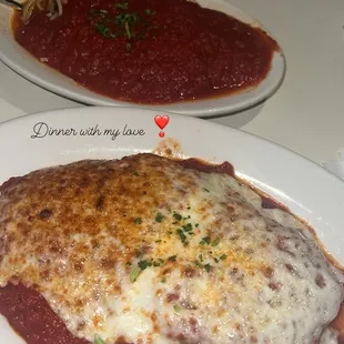 Chicken Parmigianas w/Chicken