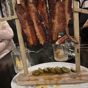 Bacon clothesline