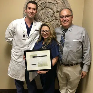 Left to Right: Dr. Stehr &amp; Dr. Avena