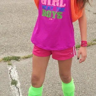 Play like a girl..beat the boys! :)