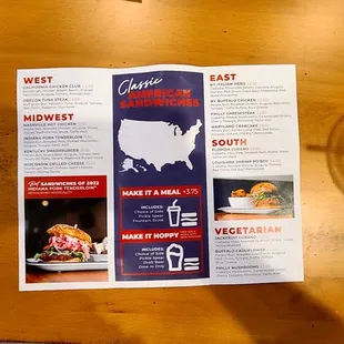 Here's the other side of the menu