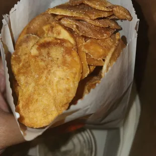 Salt and vinegar chips homemade