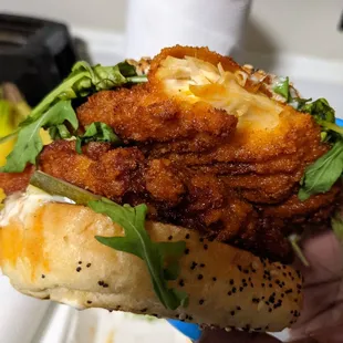 food, chicken wings and fried chicken