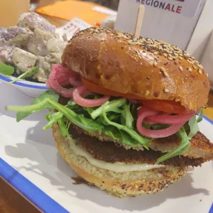 Indiana Inspired Pork Tenderloin Sandwich