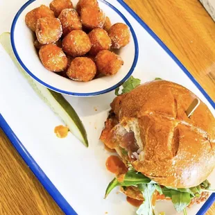 Buffalo Cauliflower Sandwich