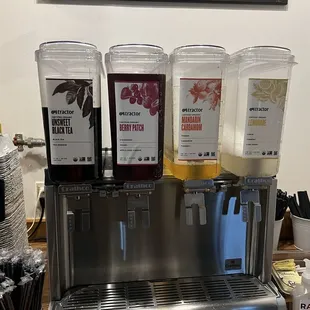 Drink menu
