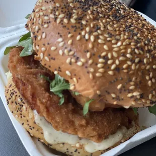 Hot Chicken Sandwich