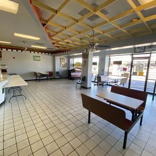 inside