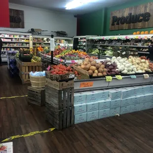 Produce area