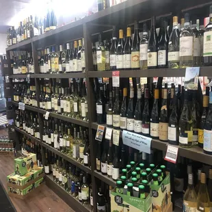 Nice wine section