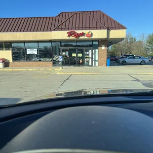 the front of the store