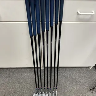 Fujikura axiom shafts on miura irons