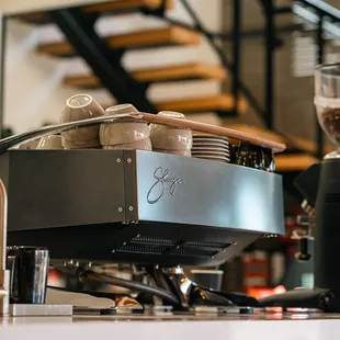 Specialty coffee thanks to our Slayer Espresso machine