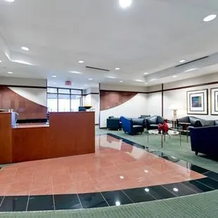 Reception area