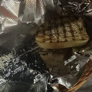 grilled fish in foil