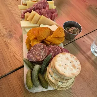 Cheese &amp; Charcuterie Board - The Bar is opened again at 4pm after being closed for 2 years- yay!