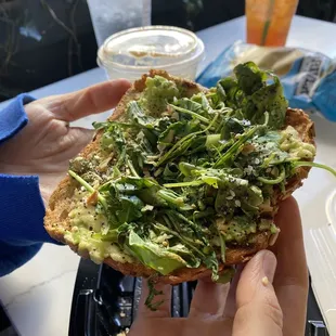 Avocado toast. Mmmm...