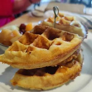 Chicken and waffle