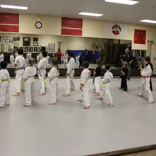 Perfecting Form at Reid's Martial Arts in Carmichael