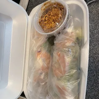 2. Fresh Rolls Shrimp