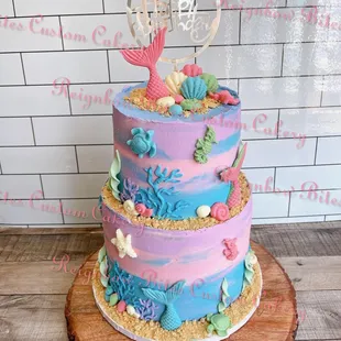 Buttercream Birthday Cakes