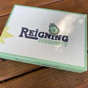 a box of doughnuts