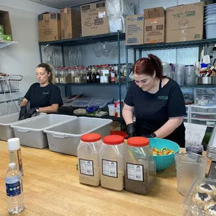 Preparing to dazzle your taste buds!