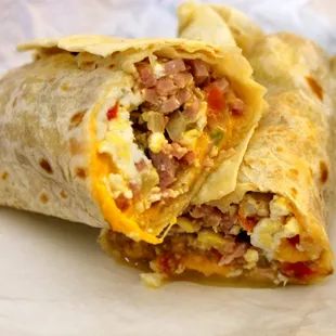 Breakfast burrito