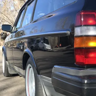 Clean edges on wheels, not a scratch