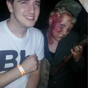 Don't look over your shoulder!