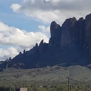 Superstition mountains