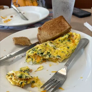 Spinach Omelet