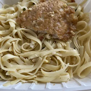 My left over delicious flounder