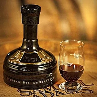 Samuel Adams Utopia unique beer  We have in stock limited