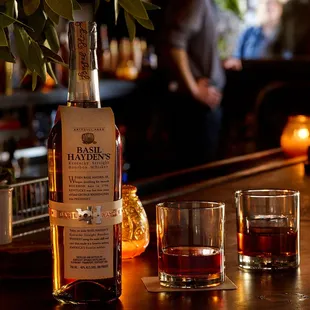 Basil's masterful discovery with a high-rye, small batch bourbon that embodies the spirit of that very first recipe.  Limited in stock