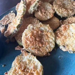 Fried Pickle Chips Dinner